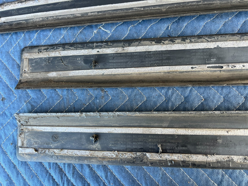 2005-2011 Audi A6 Front Rear Left Right Door Sill Scuff Plate Trim OEM #3472EM