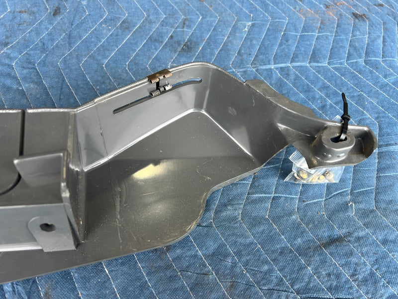 1989-1995 Volvo 740 940 Front RH & LH Door Storage Trim Pair Gray OEM #3674EM
