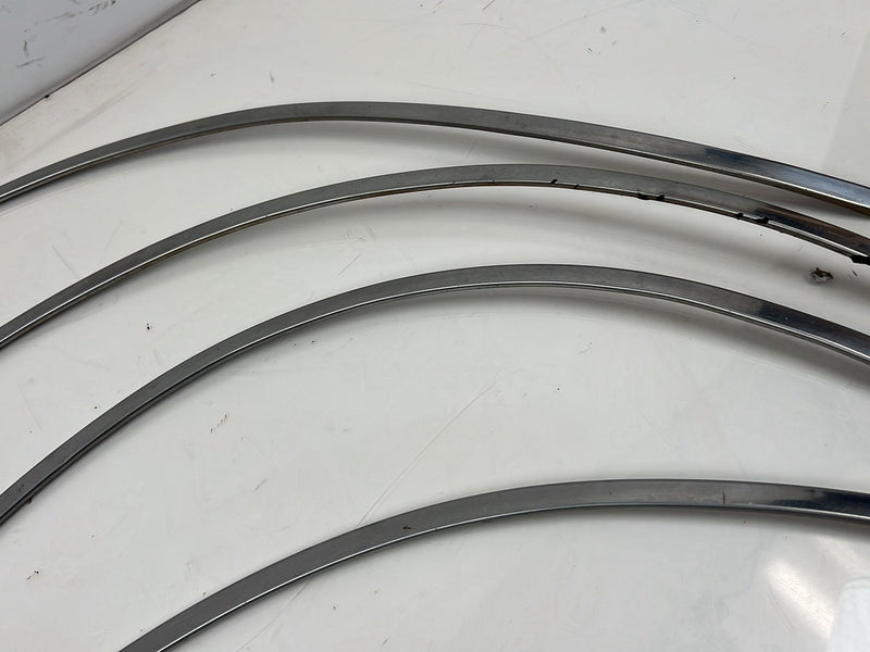 1975-1980 Volvo 244 240 Sedan Wheel Well Arch Trim Chrome Set OEM #5353EM