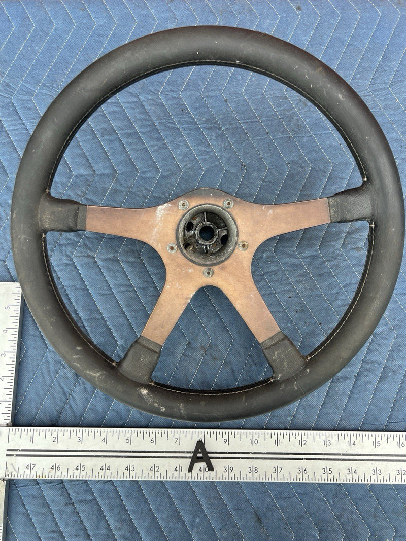 1972-83 BMW 2002 Ti Tii E3 4 Spoke Steering Wheel E9 E12 E21 E23 E24 OEM #3919M