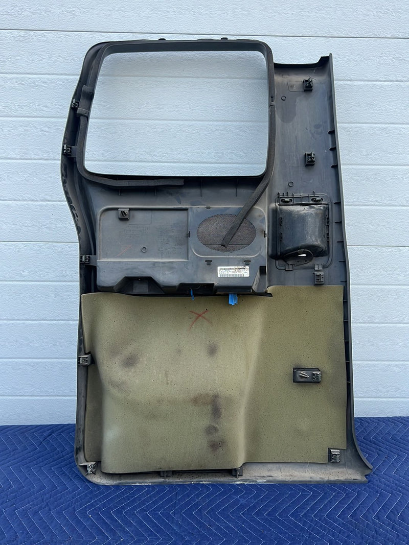 1999-2007 Chevrolet Silverado Extended Cab Rear Right Door Card Gray OEM #5493EM