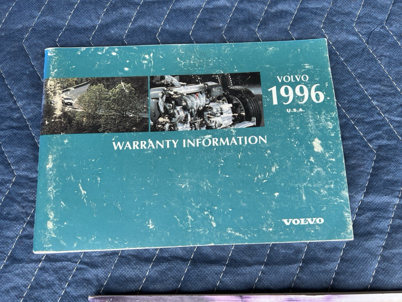 1996 Volvo 850 P80 Owners & Operators Manual Book Set OEM #4464E