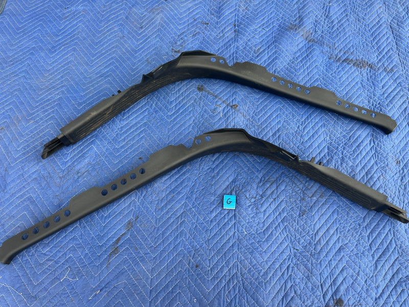 2005-2011 Audi A6 Right & Left Rear Door Sill Scuff Plate Cover Trim OEM #3417EM