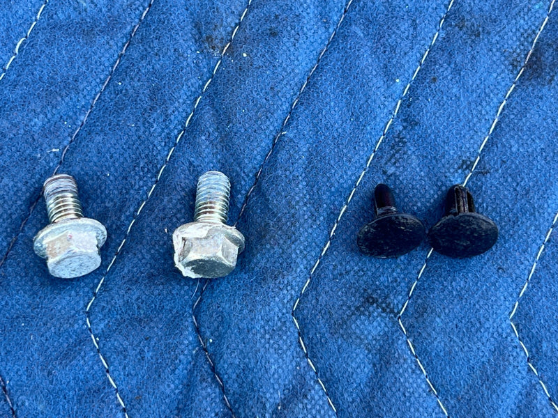 1986-1993 Volvo 240 244 Sedan Front Driver Left Seat Bolt Hardware OEM #4324EM