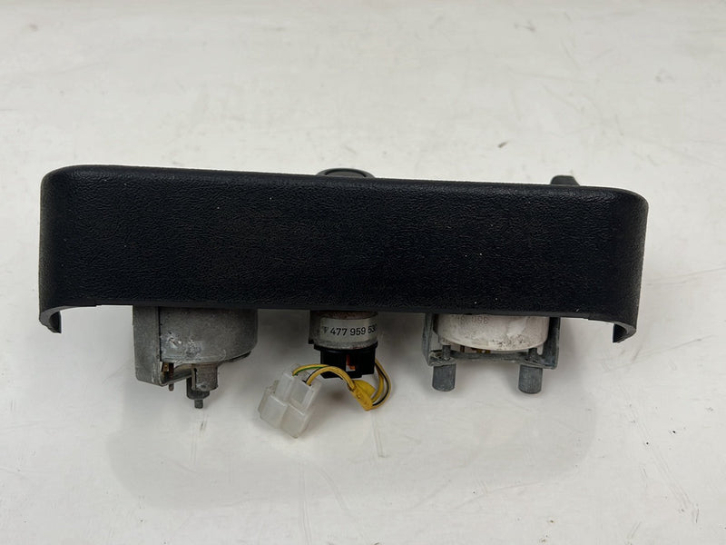 1983-1985 Porsche 944 Center Console Gauge Cluster HVAC Climate Clock OEM #5544EM