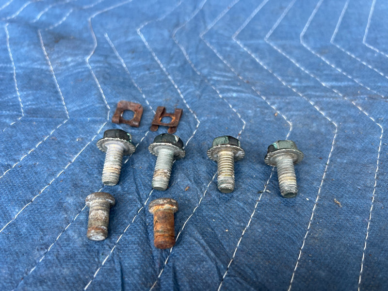 1983-1985 Porsche 944 Right Left Hood Hinge Mounting Bolt Hardware OEM #2551EM