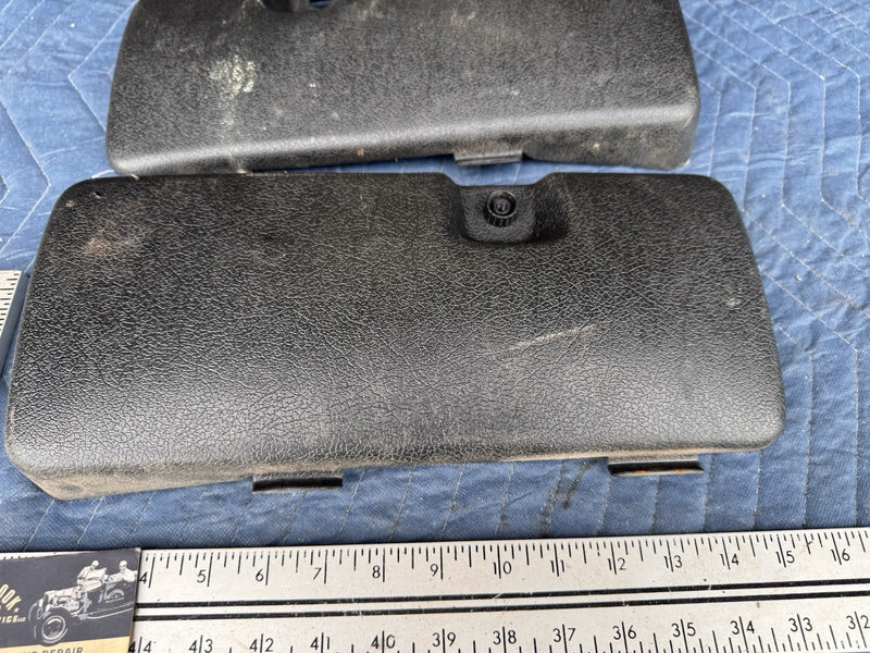 1986-1993 Volvo 240 244 Sedan Tail Light Socket Trim Cover Pair OEM #4921E