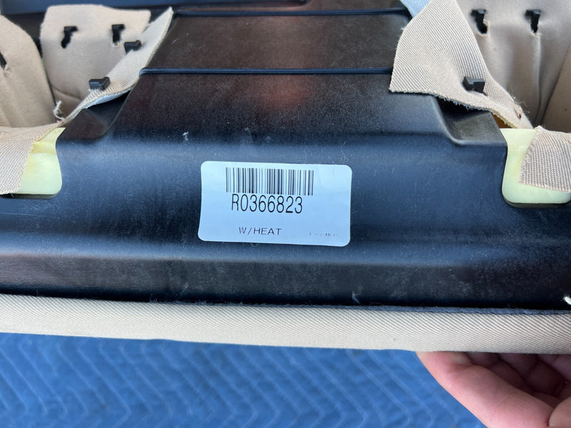 2011-2017 BMW X3 F25 Complete Beige Leather Rear Bench Seat Assembly OEM #2170EM