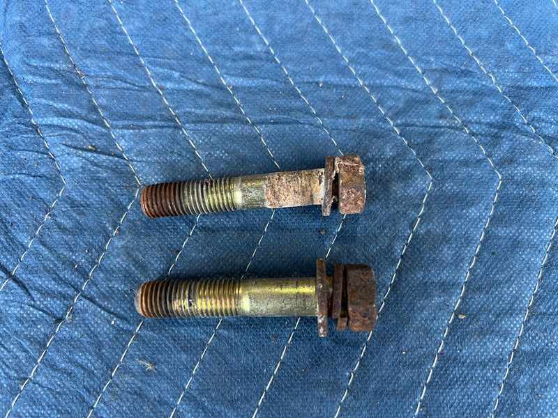 1983-1985 Porsche 944 Rear Bumper Reinforcement Shock Bolt Hardware OEM #2549EM