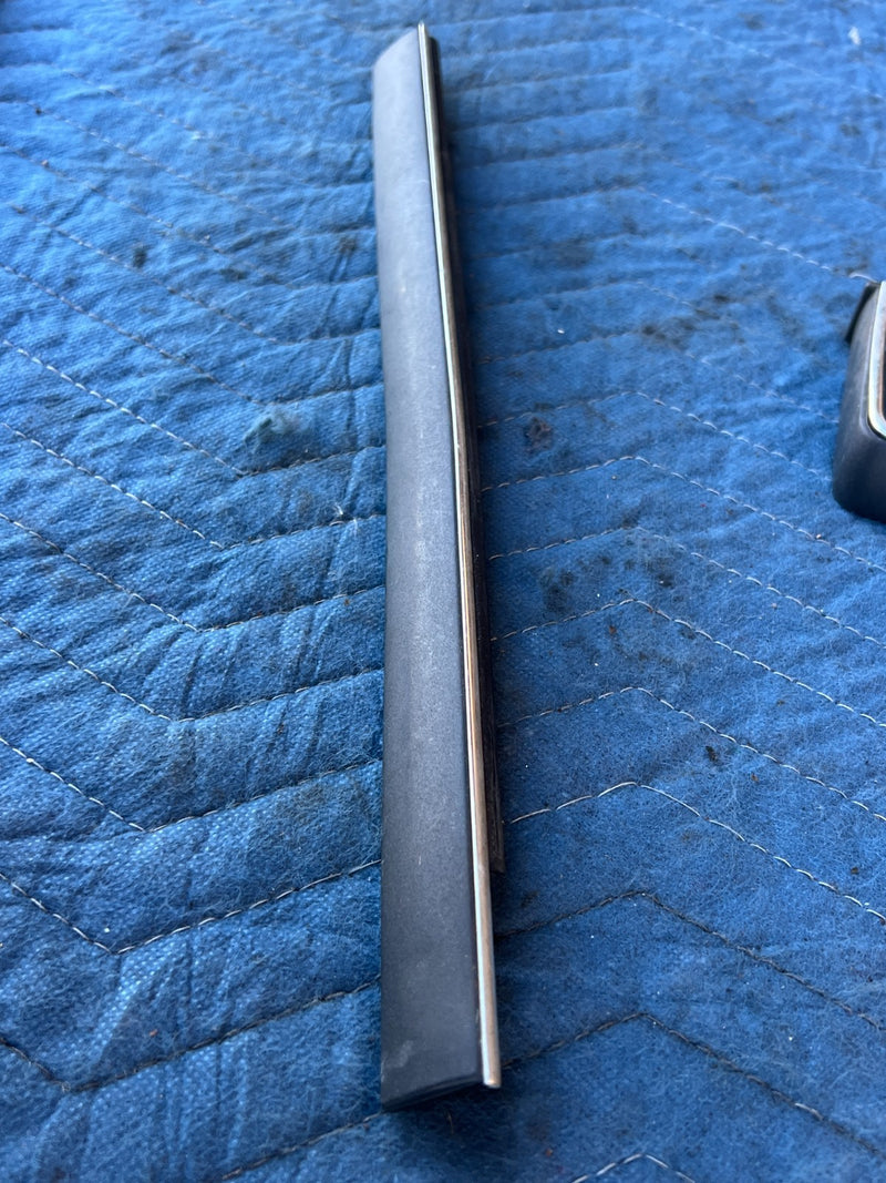 1986-1993 Volvo 240 244 245 Dash Vent End Corner Trim Chrome OEM #4400EM