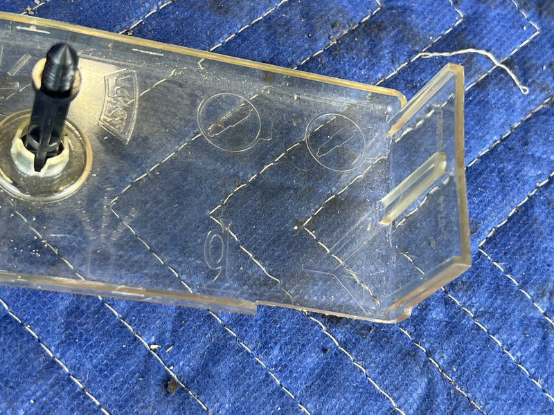 1980-1985 Cadillac Seville Fuse Box Cover Clear OEM #3348M