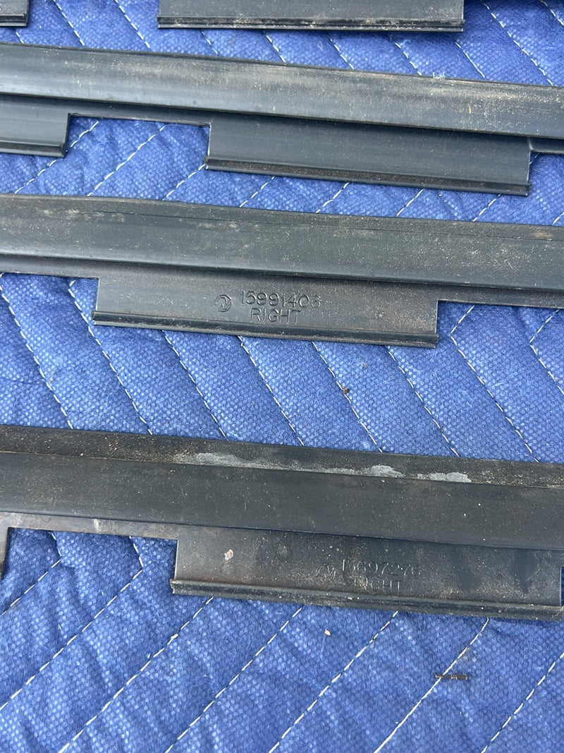 1988-2000 Chevrolet Silverado Left Right Door Window Scraper Edge OEM #5536EM