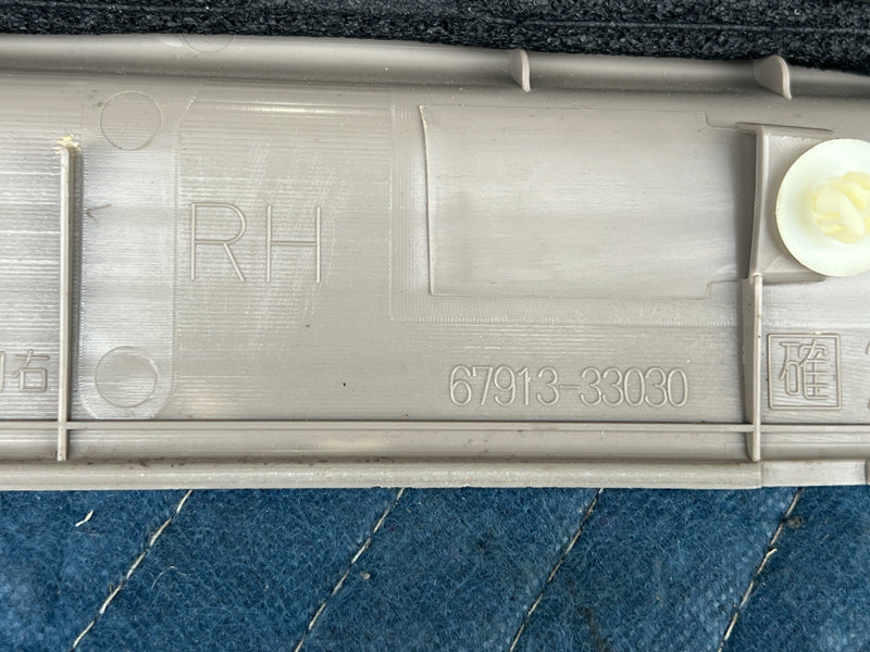 2002-2006 Toyota Camry LE SE Front Rear Door Sill Scuff Plate Trim OEM #6499EM