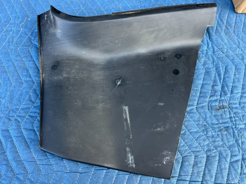 1986-1993 Volvo 240 244 Outer Dash Right & Left Kick Panel Trim Black OE #4184EM