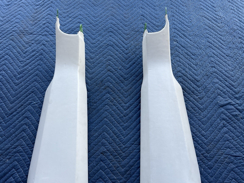 1980-1985 Cadillac Seville B Pillar Trim Cover White 20109753 OEM #3329M