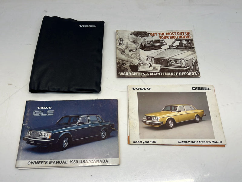 1980 Volvo 244 240 Owners Manual User Pamphlet Booklet OEM #5268EM