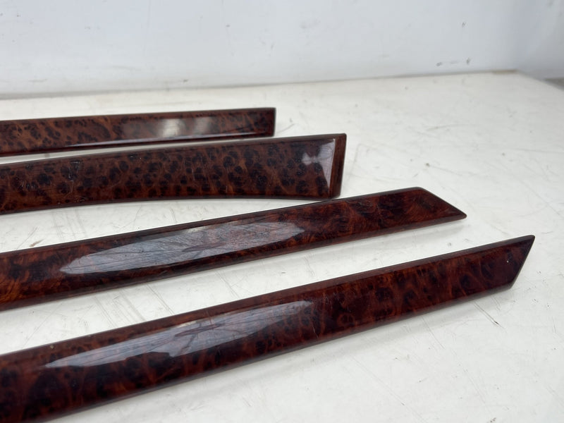 1997-2003 BMW E39 525i 528i 530i Set Of 4 Door Trim Interior Wood Verona #550M