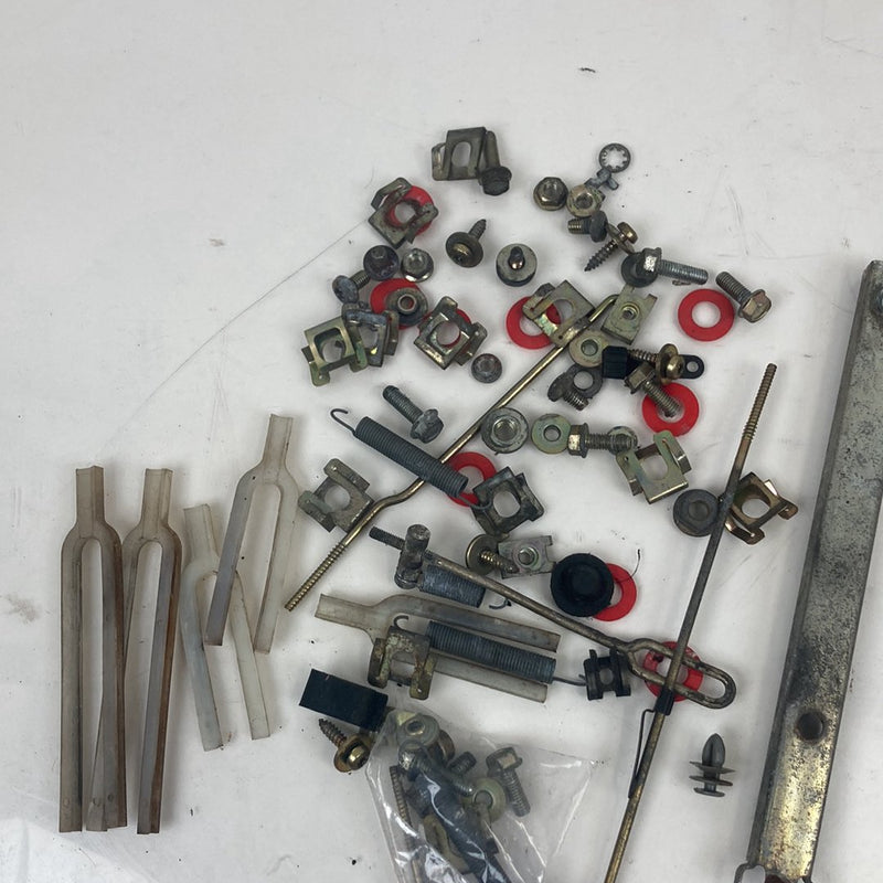 1986-93 Volvo 240 244 Lot of Door Hardware From all 4 Doors Bolts etc OEM #4884M