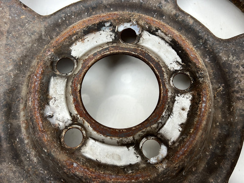 1975-1980 Volvo 244 240 14" Steel Wheel Rim Set of 4 5.5Jx14x20 OEM #5404EM