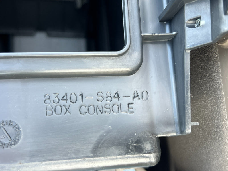 1998-2002 Honda Accord 83401-S84-A0 Center Console Arm Rest Storage Box #1978CN