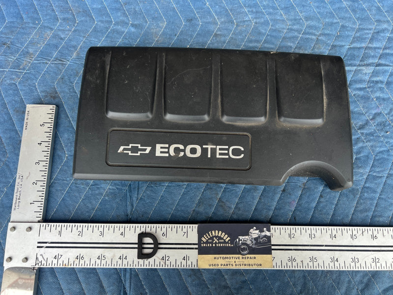 2012-2015 Chevy Cruze Ecotec Engine Cover Panel Black 55568393 OEM #2221CN
