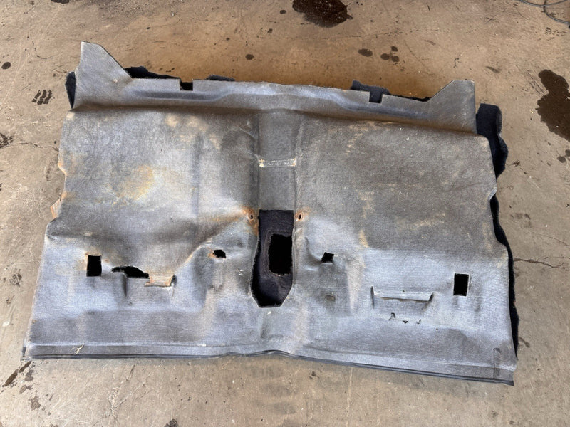 1986-1993 Volvo 240 244 Sedan Black Molded Carpet Set Front & Rear OEM #4966E