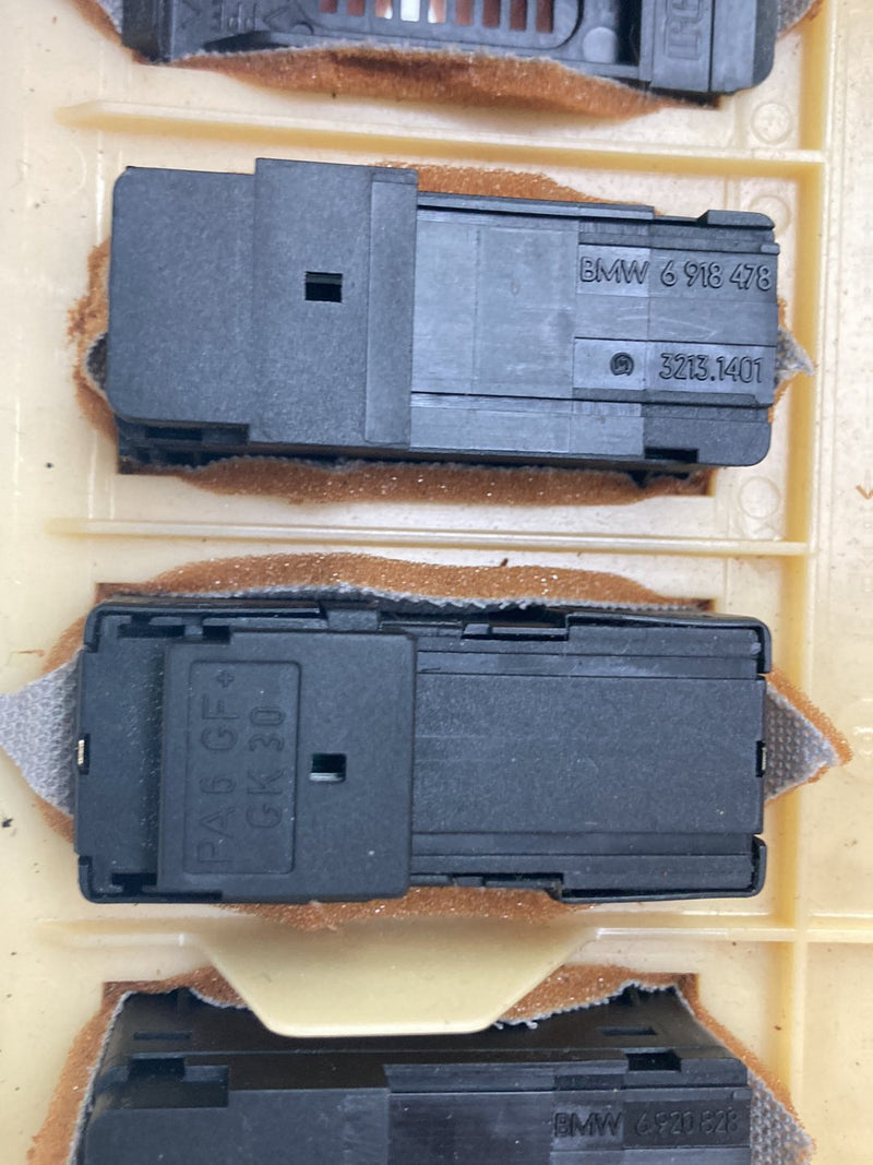 2003-2007 BMW 545i E60 Overhead Console Gray SOS 7037685 8380319 OEM #4937M