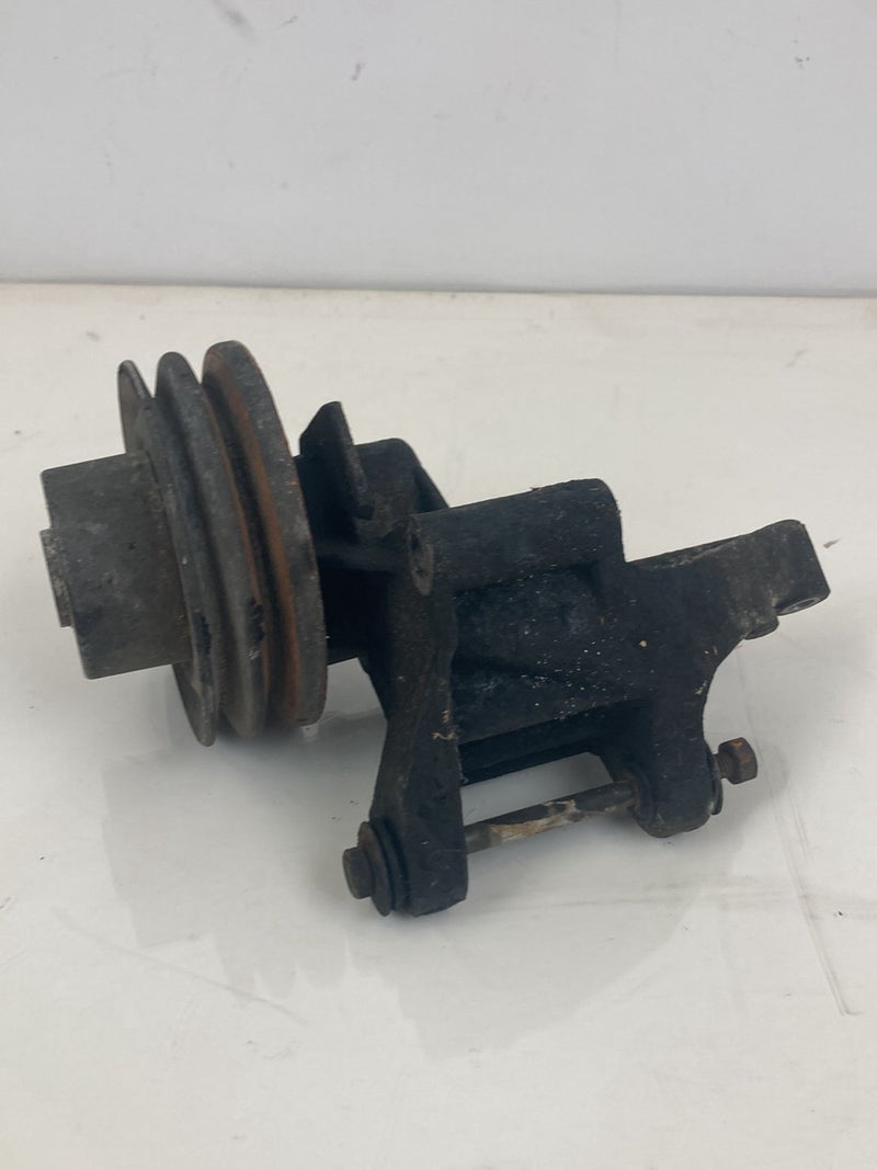 1975-1980 Volvo 244 Idler Pulley 2 V Groove Diesel VW D24 W/ Bracket OEM #4291M