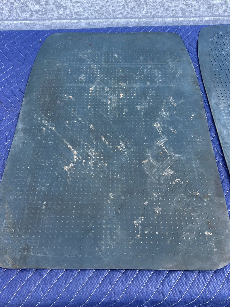 1988-1998 Chevrolet Silverado GMC OBS Right Left Floor Mat Pair Blue OEM #5506EM