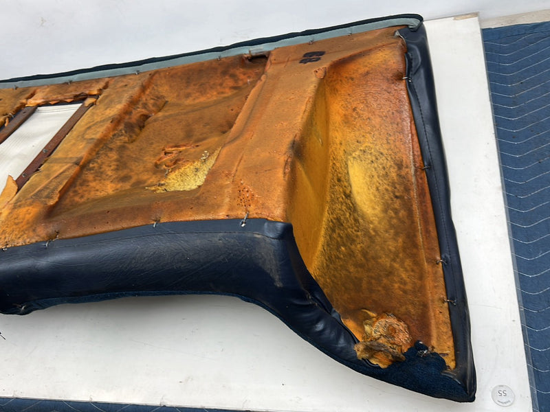 1975-1980 Volvo 244 240 *Sedan Only* Rear Bench Seat Blue Cloth OEM #5388EM