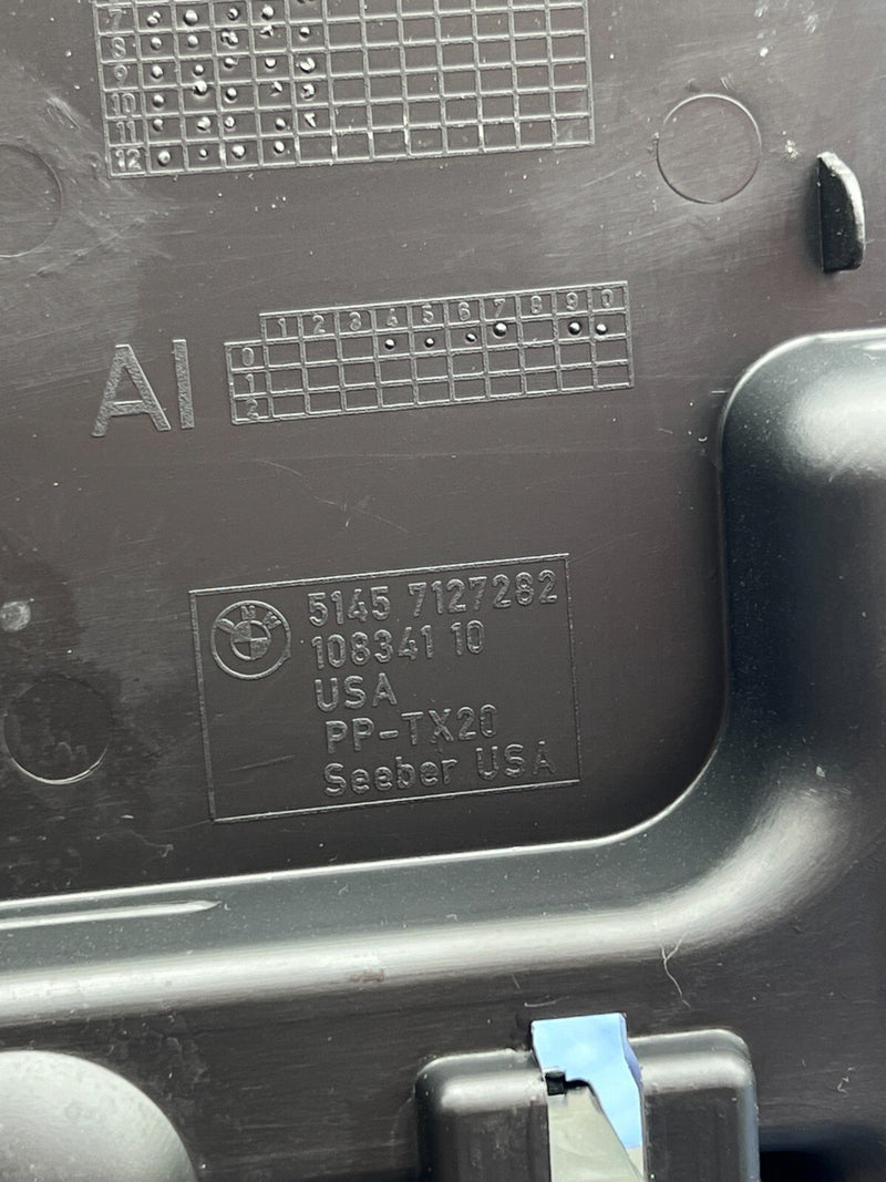 2011-2013 BMW X5 X5M E70 Rear Trunk Battery Cover Storage Compartment OE #2035EM