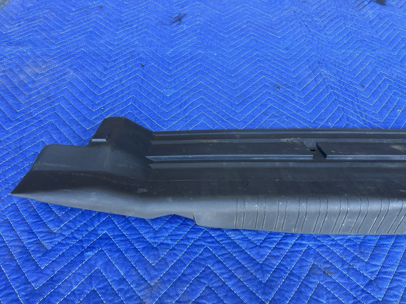 1998-2003 Jaguar XJR XJ8 X308 Rear Trunk Scuff Panel Deck Black Trim OEM #4653E