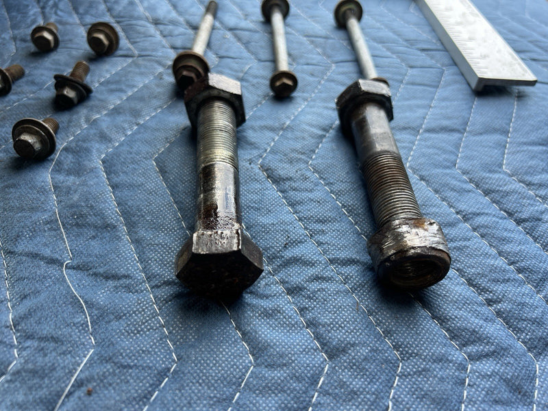 1998-2003 Jaguar XJR XJ8 X308 Front Subframe Hardware & Bolts OEM #4724E