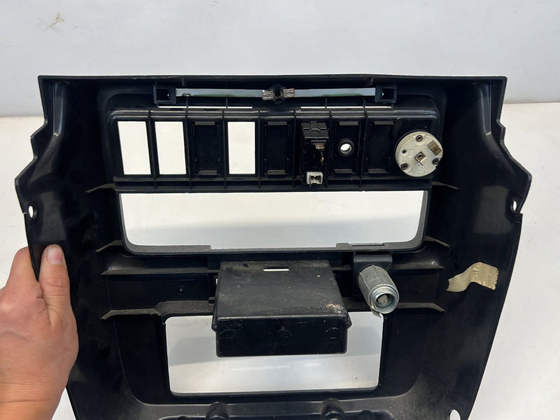 1975-1980 Volvo 244 240 Dash Center Stereo Surround Trim Black OEM #5281EM