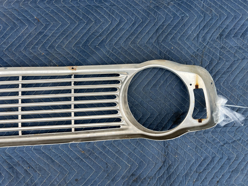 1967-1974 Volvo 140 142 Coupe Front Grille Trim Headlight Surround OEM #4855EM