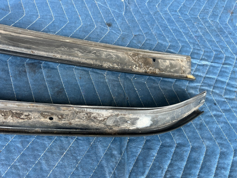 1989-1995 Volvo 740 940 Front LH & RH Door Jam to Windshield Trim OEM #3744EM