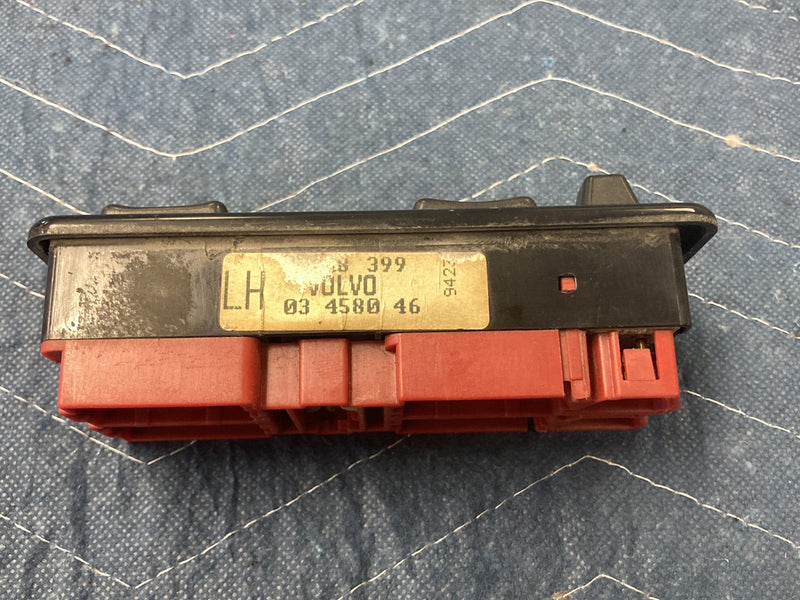 1992-1995 Volvo 940 945 740 Driver Left Master Power Window Switch OEM #6416EM