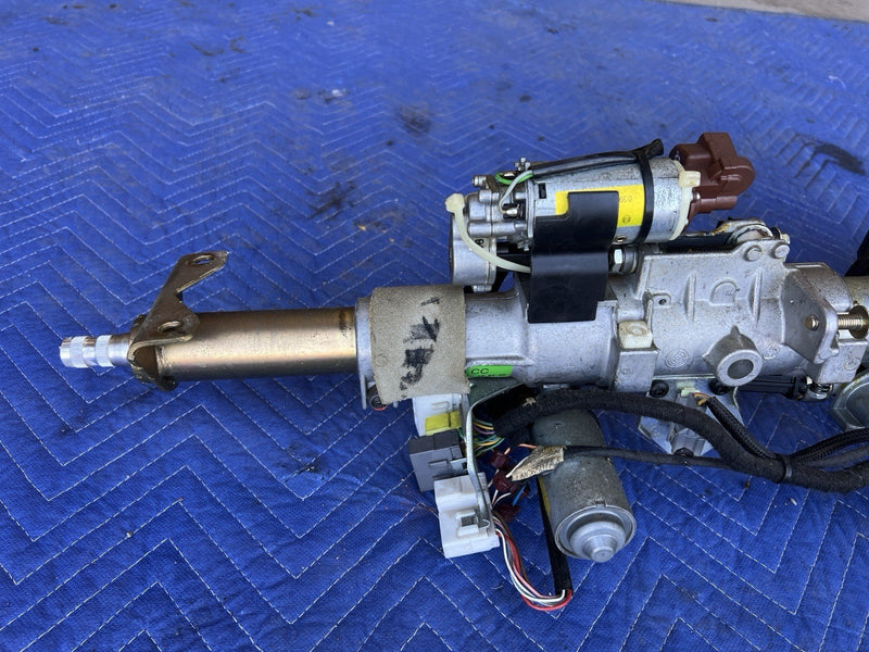 1998-2003 Jaguar XJR XJ8 X308 Ignition Steering Column & Wheel Assembly #4668E