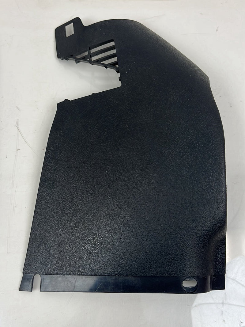 1975-1980 Volvo 244 240 Left &amp; Right Dash Kick Panel Trim Pair Black OEM #5290EM