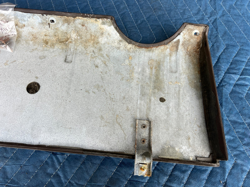 1983-1985 Porsche 944 Brown Right Dash Knee Bolster Kick Panel Trim OEM #2438EM