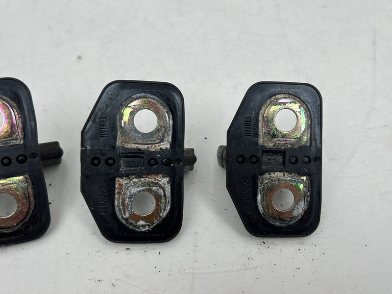 1993-1997 Volvo 850 Door Striker Catch Plate Latch Set of 4 w/ Bolts OEM