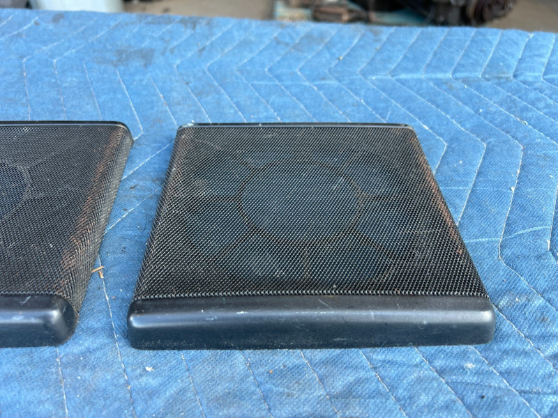 1989-1995 Volvo 740 940 Left & Right Rear Speaker Grille Cover Trim OEM #3919EM