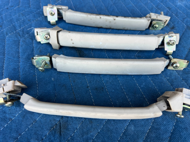 2000-2005 BMW 330xi 325xi E46 Overhead Grab Handle Set of 4 Beige OEM #4765EM