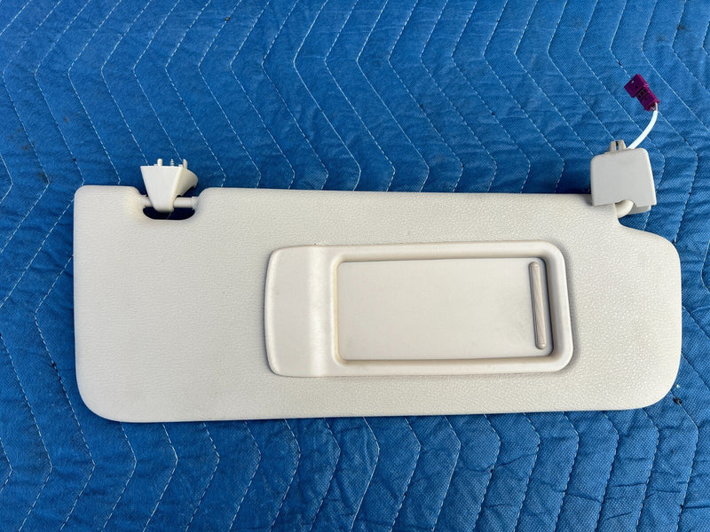2011-2017 BMW X3 F25 Beige Right & Left Sun Visor Shade Pair OEM #2383EM