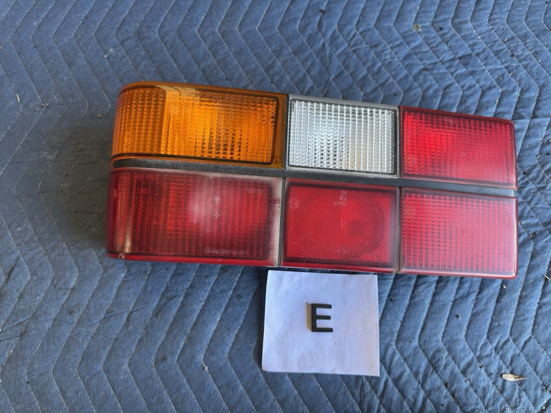 1986-1993 Volvo 240 244 Sedan Left Rear 6 Panel Tail Light Assembly OEM #4894E