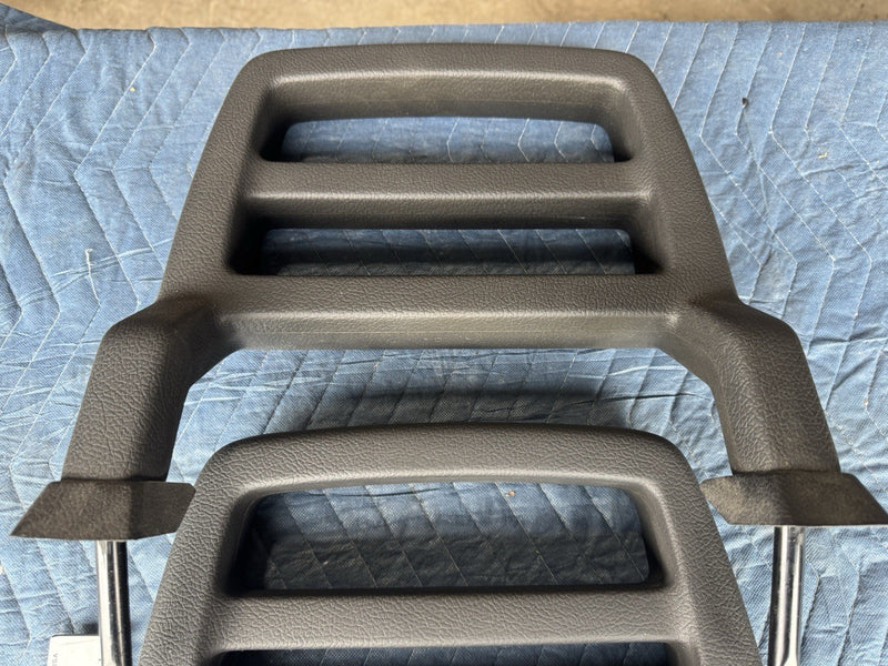 1986-1993 Volvo 240 244 Sedan Rear Seat Headrest Pair Left & Right OEM #4814E