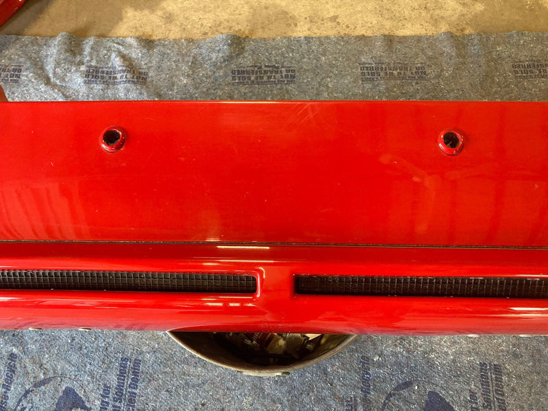 2005-2007 Volvo S60R S60 Rear Bumper Passion Red Cover Tail Panel OEM #1260M