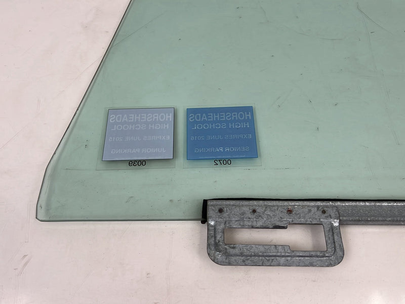 1986-1993 Volvo 240 244 Rear Driver Left Window Glass 43R-001105 OEM #5579EM