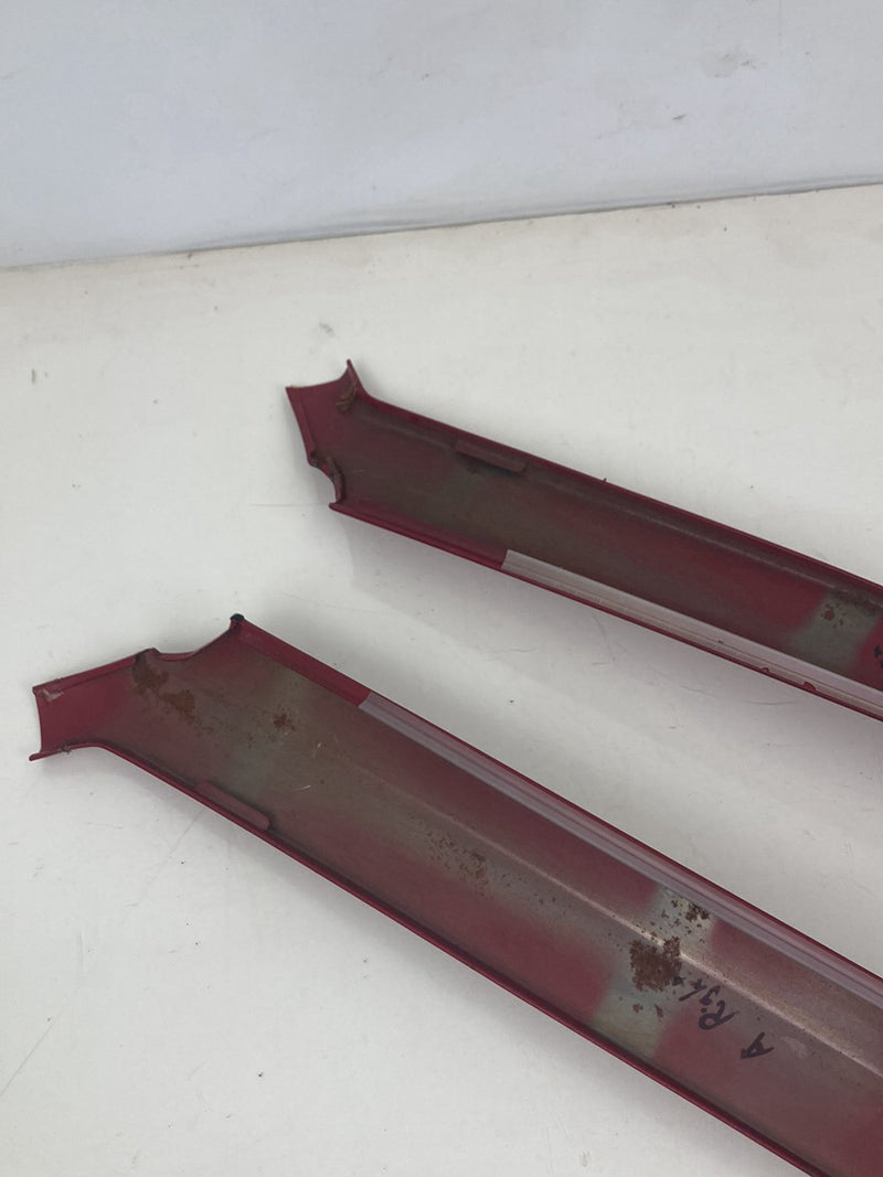 1976-1979 Cadillac Seville A Pillar Trim Red LH RH OEM #5032M