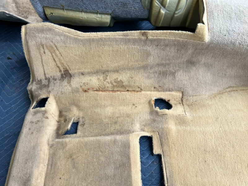 1998-2003 Mercedes W210 E320 Wagon Molded Carpet Full Set Tan OEM #4738EM